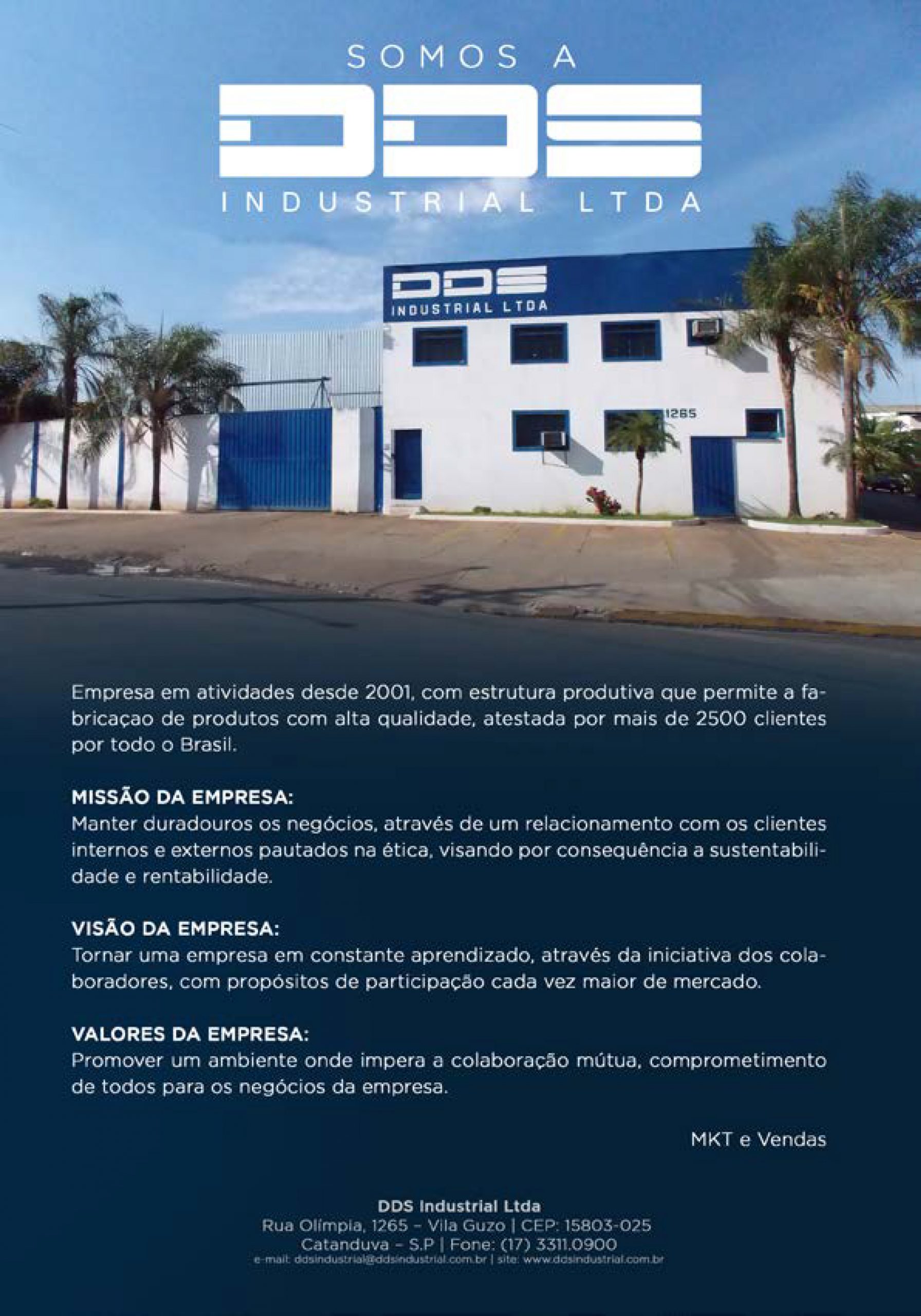 Sobre nós – DDS Industrial