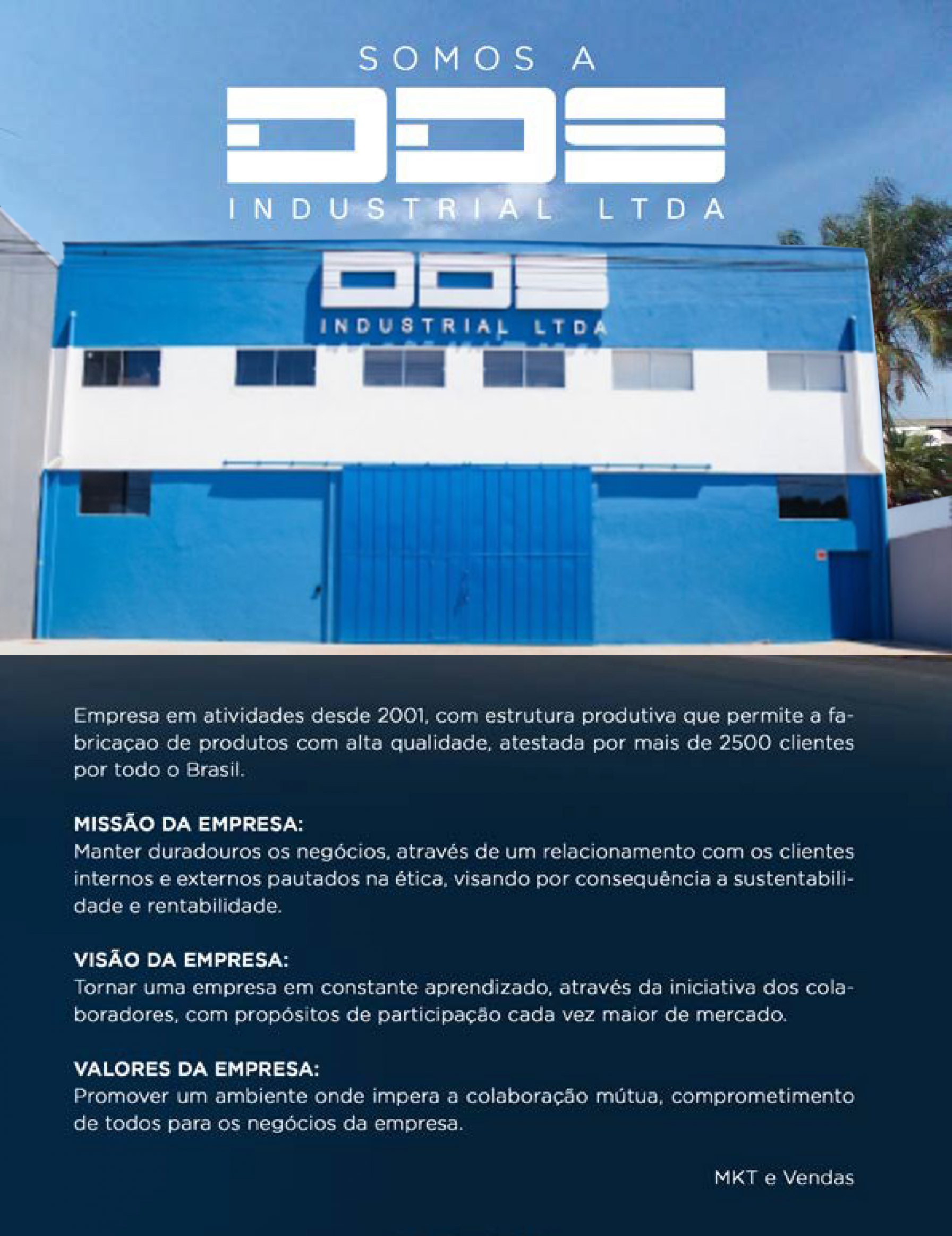 Sobre nós – DDS Industrial